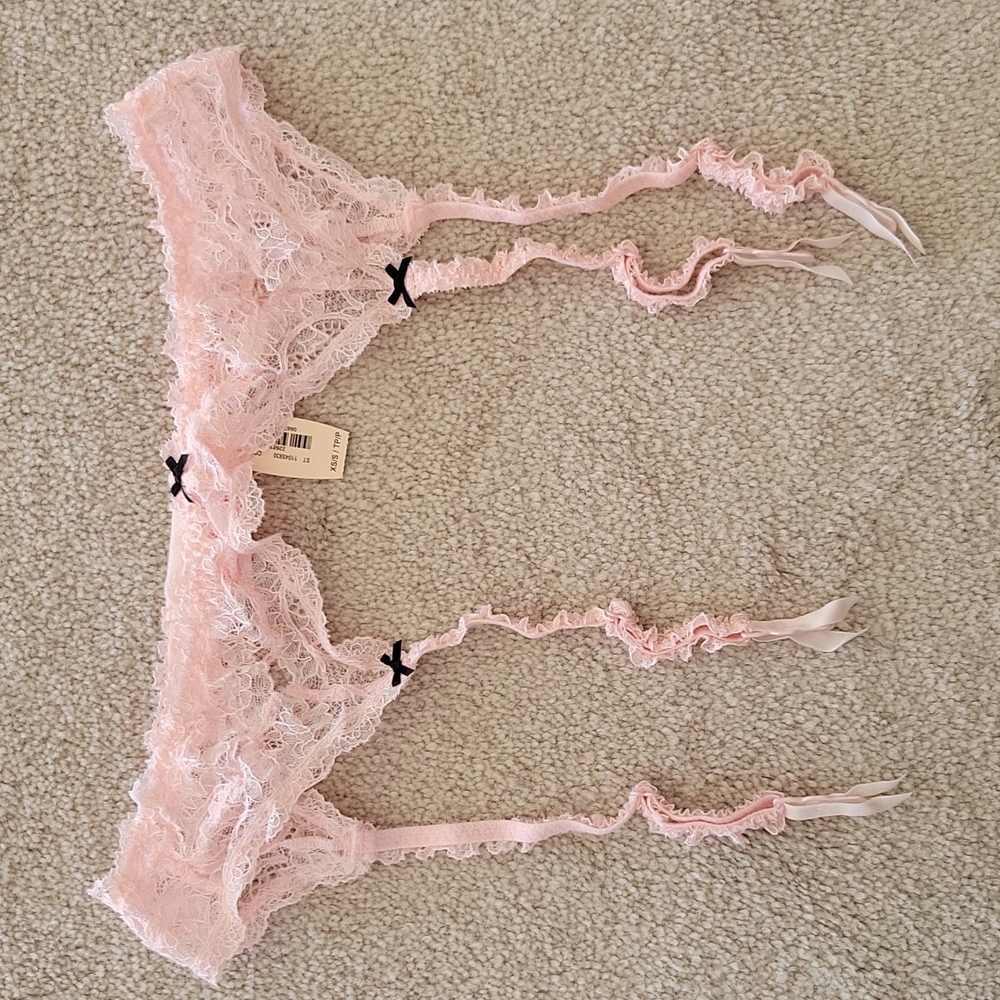 3/$35 Victoria's Secret Pink Garder Belt